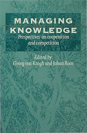 Managing Knowledge: Perspectives on Cooperation and Competition book cover